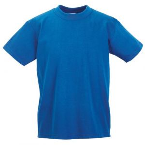 T-shirt classique uni Jerzees Schoolgear pour enfant (Lot de 2) (5-6 ans) (Bleu ciel) - UTBC4382