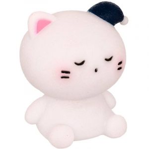 Atmosphera Veilleuse souple chat h.9cm &agrave; piles createur d'interieur