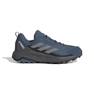Adidas Homme Terrex Anylander Hiking Shoes Chaussures de randonnée, Wonder Steel/Grey Three/Core Black, 44 2/3 EU