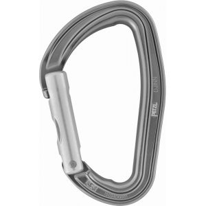 Image de Petzl Djinn Mousqueton Doigt droit, gris Mousquetons