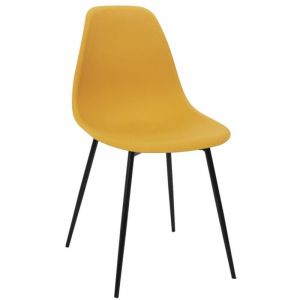 The home deco factory Chaise gustav jaune
