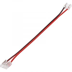 Connecteur hippo Double avec C&acirc;ble pour Ruban led 24V dc smd IP20 Largeur 10mm Monochrome ic 4 pin 10 mm