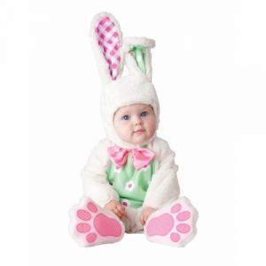 D&eacute;guisement lapin blanc pour b&eacute;b&eacute; premium