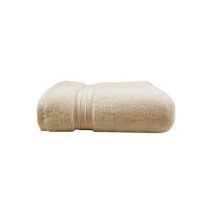 Garnier Thiebaut Serviette eponge beige 50x100