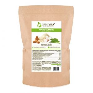 Mea Vita Farine d'amande MeaVita, blanchie et déshuilée, 1 paquet (1x 800g) dans un sac