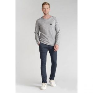 Le Temps des Cerises Pantalon Kurt Jogg coton mélangé marine