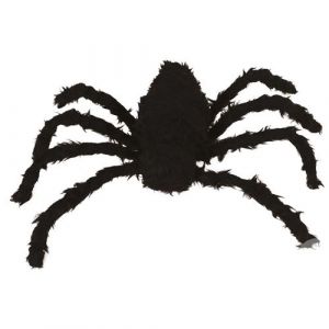 Ruedelafete Araignée velue décorative 160cm noir - générique 18032