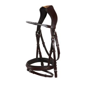 Bridon équitation en cuir Acavallo