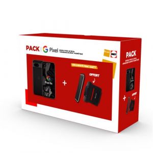 Google Pack Pixel 8A 128Go Noir 5G + brassard sport