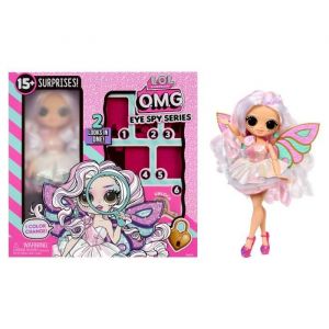 L.O.L. Surprise! OMG Eye Spy Series - Fairy - Comprend 1 Poupée, des Vêtements et des Accessoires, des Indices à Résoudre et des Surprises à Découvrir, Collectionnez Les 4 Poupées.
