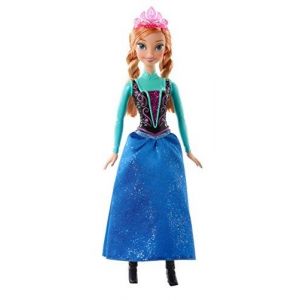 Image de Mattel Poupée Princesse Anna Paillettes La Reine des Neiges