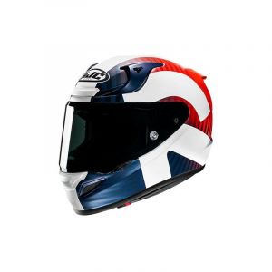 HJC Casque int&eacute;gral RPHA 12 Ottin MC21SF bleu/blanc/rouge mat- 2XS