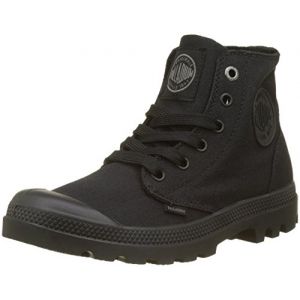 Palladium Chaussures Homme Bottes Mono Pampa Hi, Noir Noir - Taille 45,39 1/2