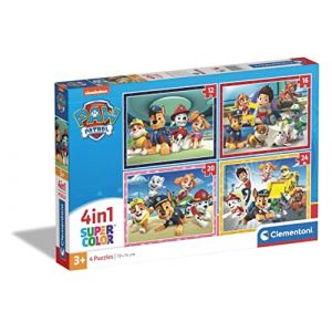 Image de Clementoni Puzzle 4 en 1 - pat' patrouille