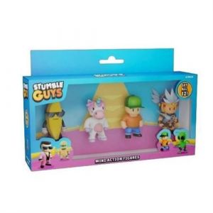 Image de Bandai Stumble guys - pack de 4 mini figurines 8 cm