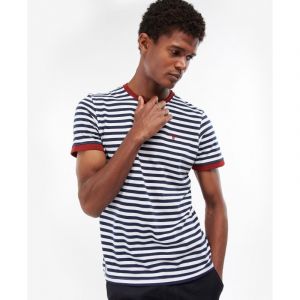 Image de Barbour Quay Stripe Tee - T-shirt homme Navy XXL