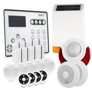 Image de Atlantic's Alarme GSM ATEOS - Kit 10 (MD-326R) - Blanc