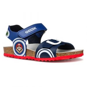 Geox J Ghita Boy D Sandale, Royal/Navy, 36 EU