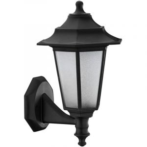 Horoz Electric Applique De Jardin Begonya 2 E27 Ip44 Noir 400.010.117 Horoz
