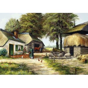 Image de Art Puzzle Farm House