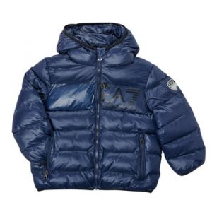 Giorgio Armani Doudounes enfants Emporio EA7 TREDA Bleu - Taille 4 ans,6 ans,8 ans,10 ans,12 ans,14 ans
