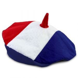 Béret polyester cocorico france supporter adulte - sud trading cd7868