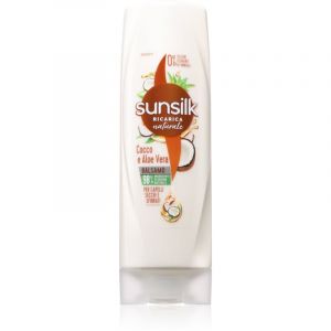 Sunsilk Ricarica Naturale Cocco E Aloe Vera - Balsamo Per Capelli Secchi E Sfibrati 200 Ml