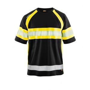 Blaklader T-shirt haute visibilité Cl 1 - 33371051 - Jaune / Noir - XXXXL