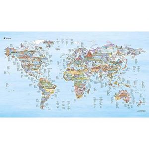 Awesome Maps Carte Best Fishing Spots In The World One Size