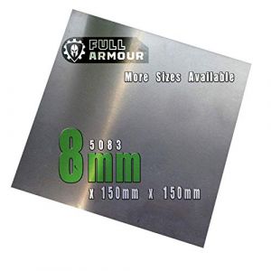 Image de Plaque en aluminium - 8mm 150mm x 150mm (15cm x 15cm)