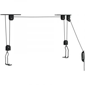 VidaXL Palans à vélo avec support de plafond 2 pcs 20 kg
