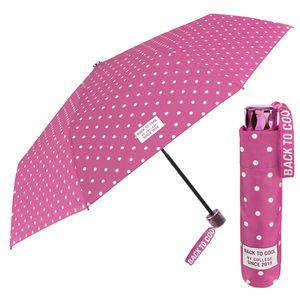 Image de Perletti Parapluie Cool Kidspliable 91/52 cm filles rose/blanc