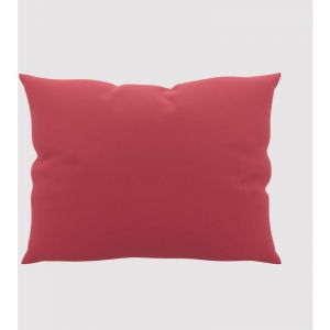 Atmosphère Soleil D Ocre - Taie d'oreiller unie 50x70 cm zzz rouge - Rouge