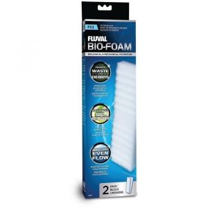 Fluval Blocs de mousse filtrante pour aquarium - Pour filtres extérieur FX2 - Bio-Foam - 2 pieces