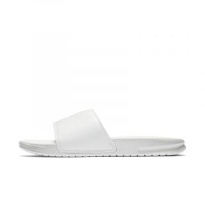 Nike Claquette Benassi Metallic QS pour Femme - Blanc - Taille 40.5 - Female
