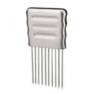 Ibili PIQUE DECOUPE OIGNONS INOX - DIMENSIONS 13 X 6 CM - TOUT INOX DE QUALITE SUPERIEURE - PASSE AU LAVE-VAISSELLE