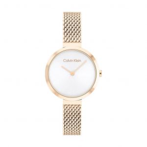 Calvin Klein Montre Minimalistic T Bar Argent