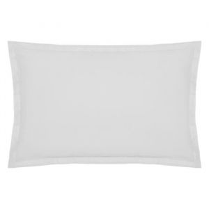 Atmosphera Taie d'oreiller - coton - blanc - 50x70 cm - Blanc createur d'interieur