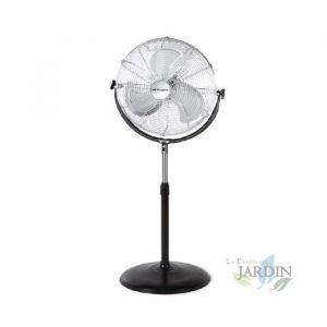 Orbegozo Ventilateur de sol industriel PWS1846, pales métalliques, 3 vitesses de ventilation, 135W