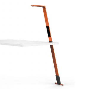 Lampadaire Mobile Flex Sur Batterie Orange Luctra