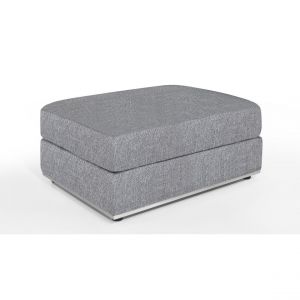 Image de Delorm Design Pouf OTTO en tissu gris Talent