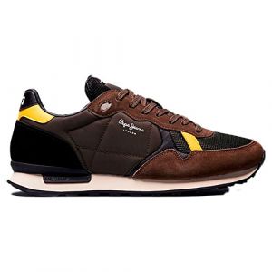 Pepe Jeans London Britt Man Urban, Sneaker Homme, 765KHAKI Green, 40 EU