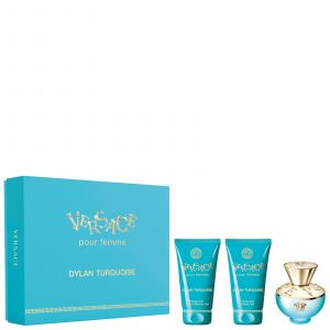 Image de Versace Dylan Turquoise Eau de Toilette Spray 50ml Ensemble cadeau