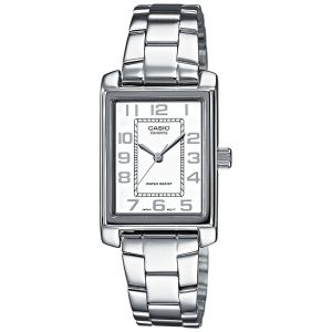 Casio Montre Femme Collection en Acier inoxydable argent&eacute;e