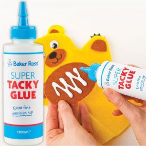 Baker Ross Colle extra forte multi-emploi (Une bouteille) - Matériel de loisirs créatifs pour enfants ET1501