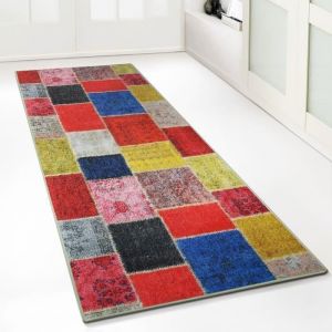 Karat - Tapis de couloir Monsano Antid&eacute;rapant Patch 80 x 100 cm