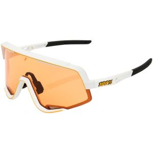 100% Glendale - Lunettes cyclisme - orange/blanc