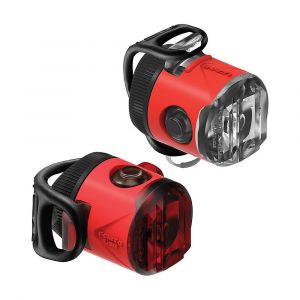 Lezyne Paire d eclairages femto usb drive pair rouge