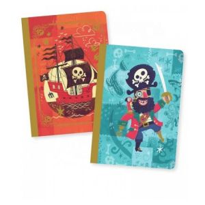 Image de Djeco Duo de petits carnets - Steve le pirate