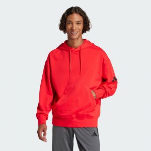 Adidas Sweat-shirt à capuche ample French terry logo à 3 bandes Essentials, pointure X-Small - Taille X-Small